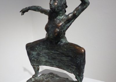 "kleine Wilde", Alu oder Bronze patiniert, H/B/T, ca. 23/12/22, 2014